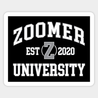 Zoomer University Sticker